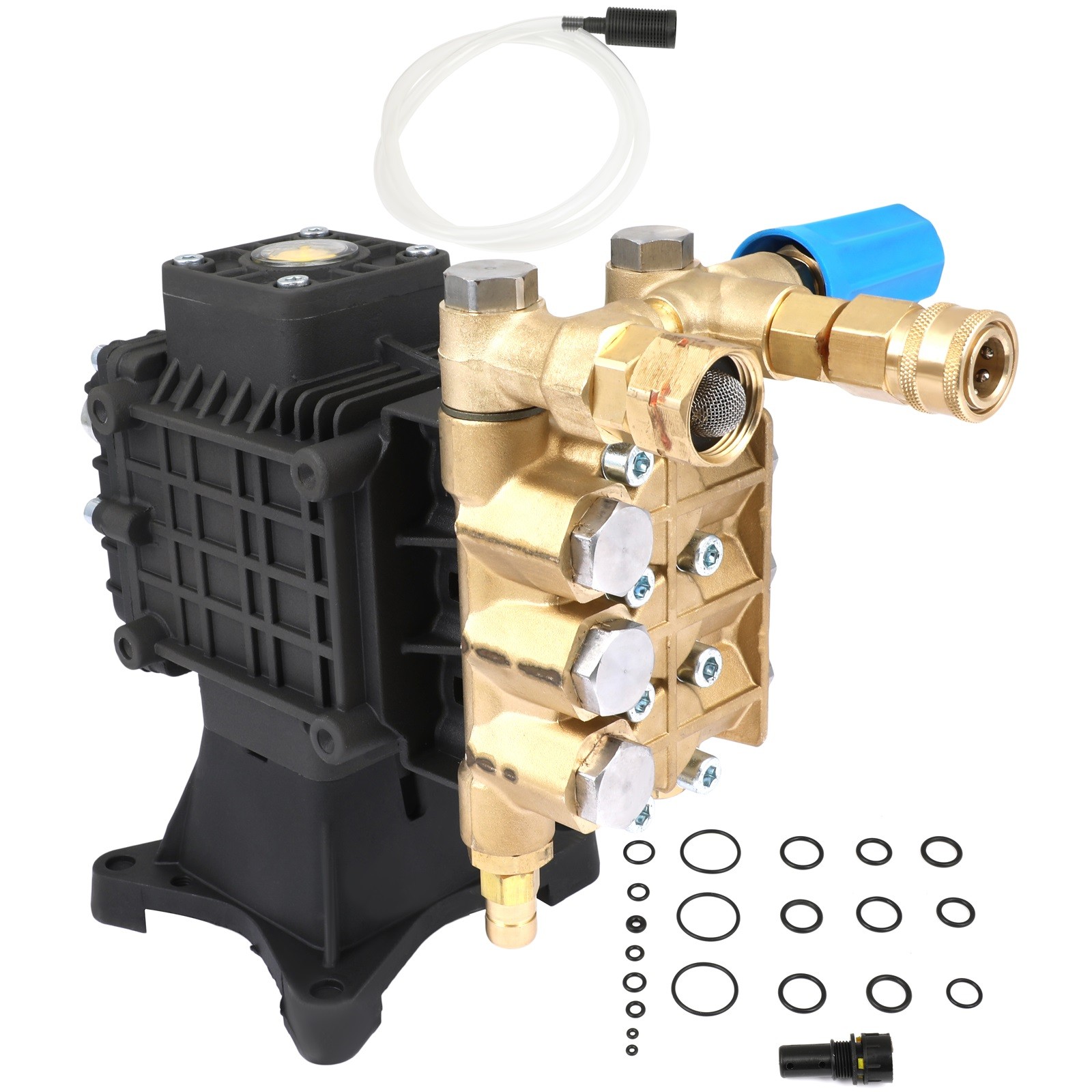 3300PSI-4000 PSI Pressure Washer Pump 1″ Horizontal Shaft New