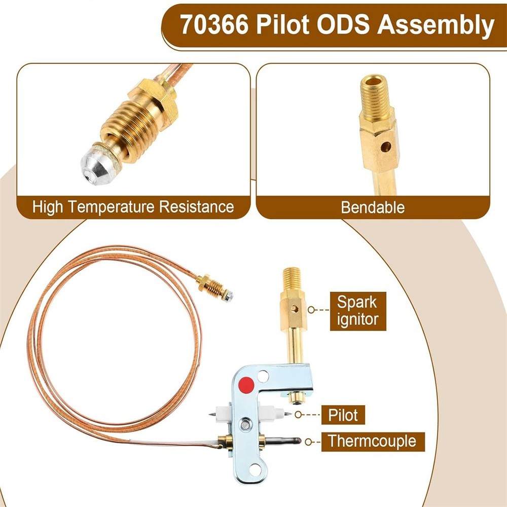 120630-02 Pilot ODS Assembly Fit For Vanguard Comfort Flame Glo-Warm Pro Com