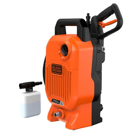 BLACK+DECKER Electric Cold Water Pressure Washer (1,700 PSI/1.2 gpm) – BEPW1700