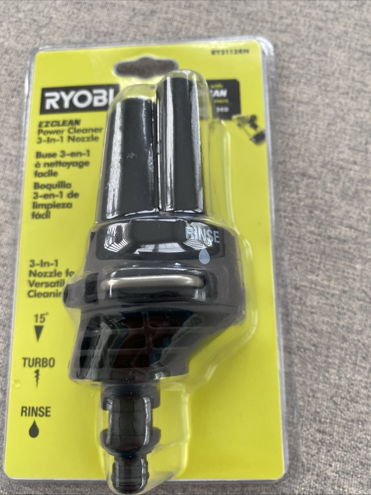 Ryobi EZCLEAN Power Cleaner 3 In 1 Nozzel