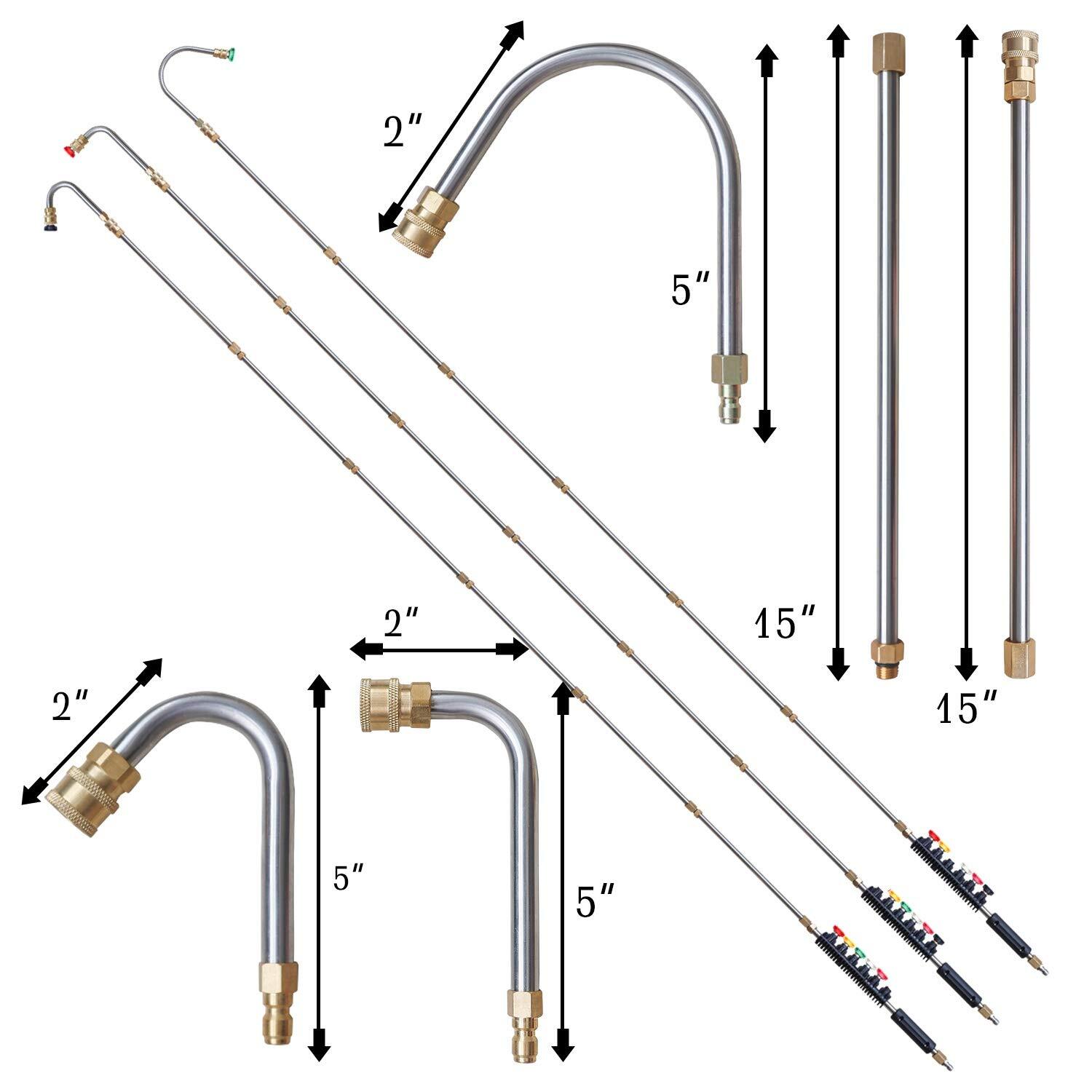Pressure Washer Extension Wand 10 Pack Power Washer Lance