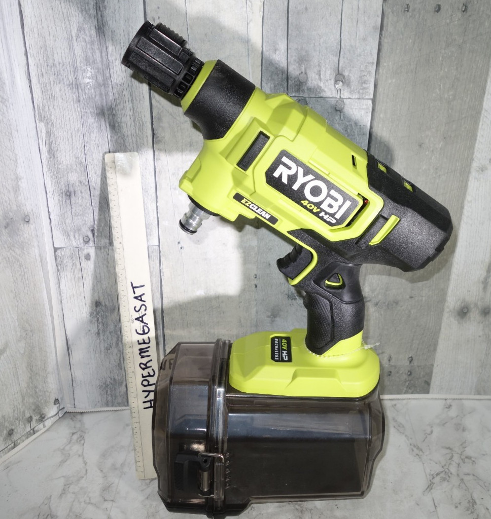 Ryobi 40V HP Brushless Cordless EZClean 600 PSI Power Cleaner MAIN TOOL ONLY