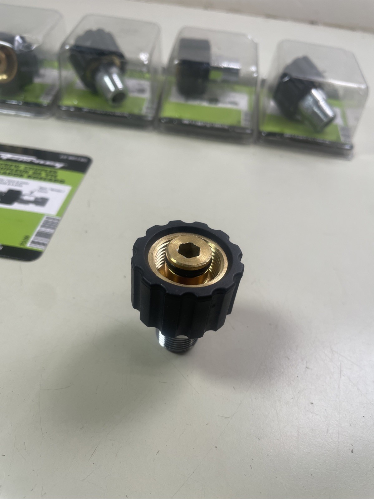 Forney 75109 5800 PSI 3/8” MNPT x M22 Screw Coupler Coupling (5 Pack)