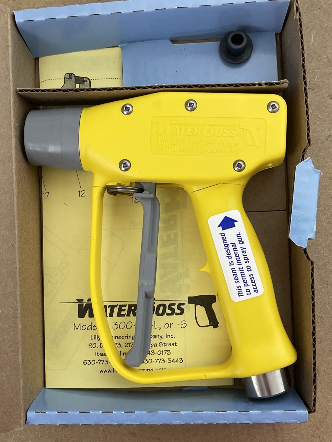 Ergo Tech Waterboss 300‑1/2‑L / 300‑1/2‑S – Wash Down 300 PSI
