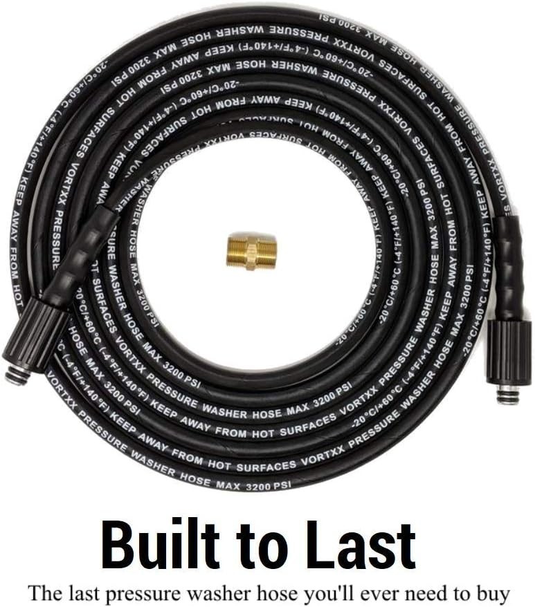 Maximum Performance 25FT Pressure Washer Hose for Sun Joe – Leak Proof Design