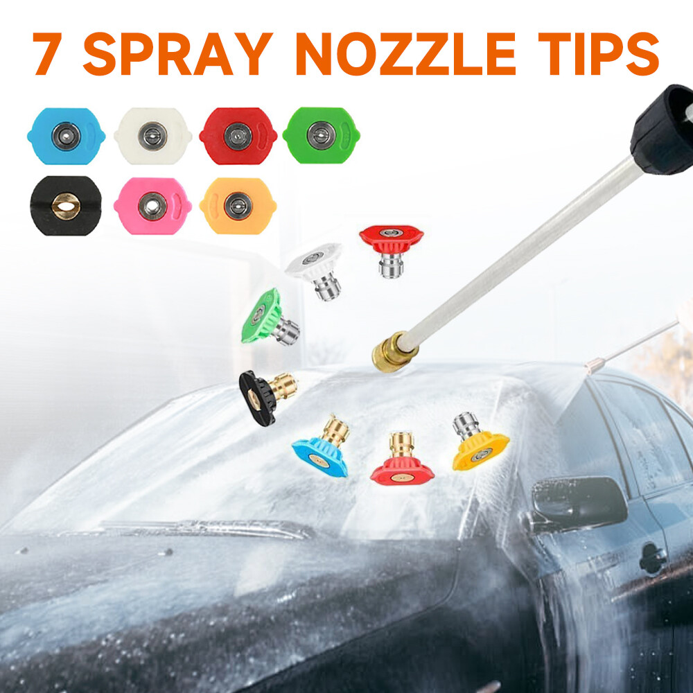 High Pressure 4000PSI Car Power Washer Gun Spray Wand Lance Nozzle and Hose Kit`