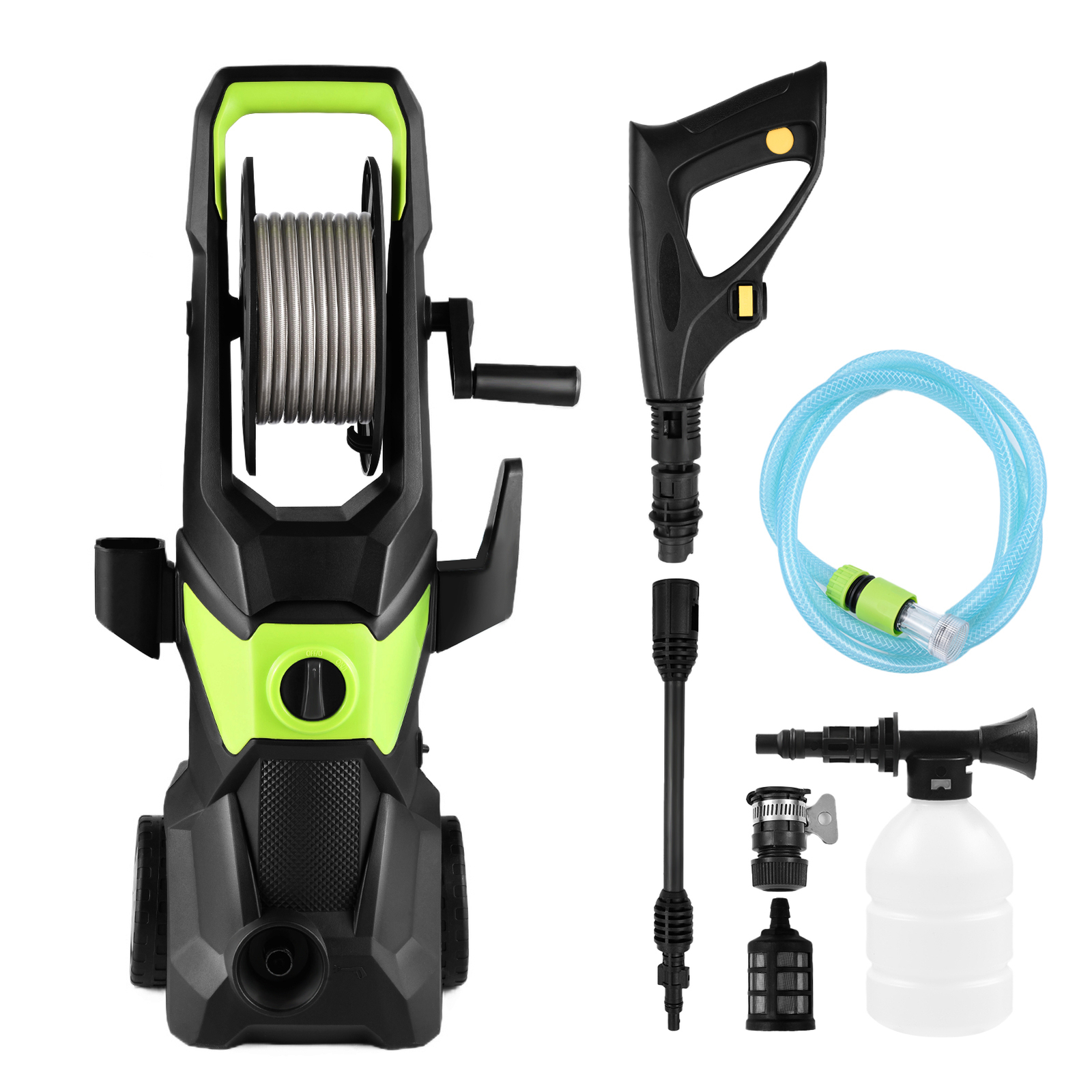 4000PSI Electric High Pressure Washer Smart Control Power Washer for Home, Cars