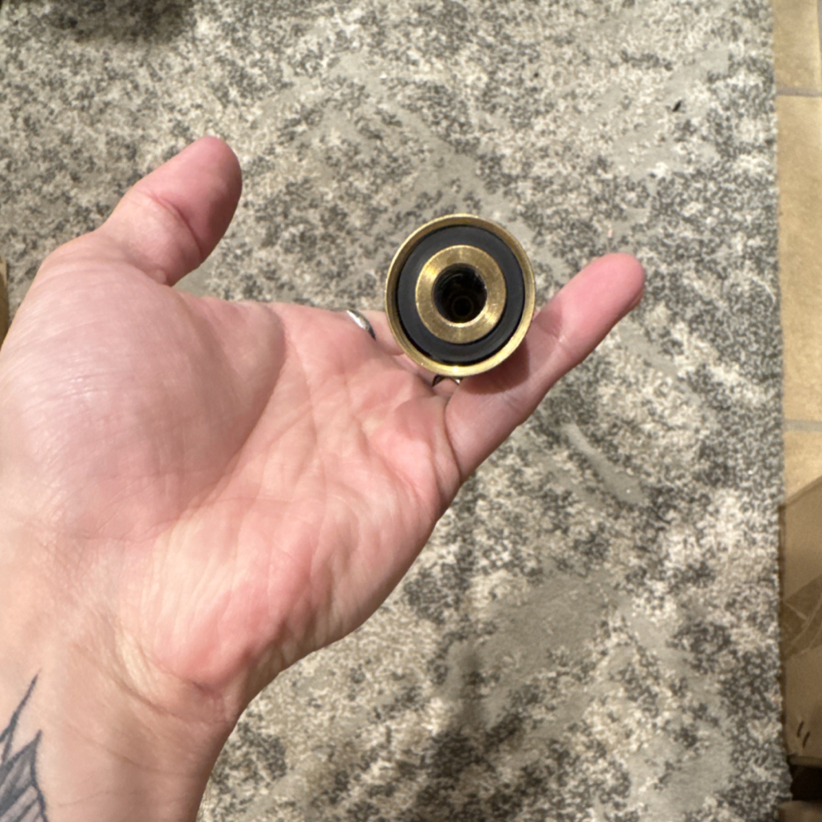 Pressure Washer Wand Quick Connect Nozzle Adapter Brass Metal Cold Water