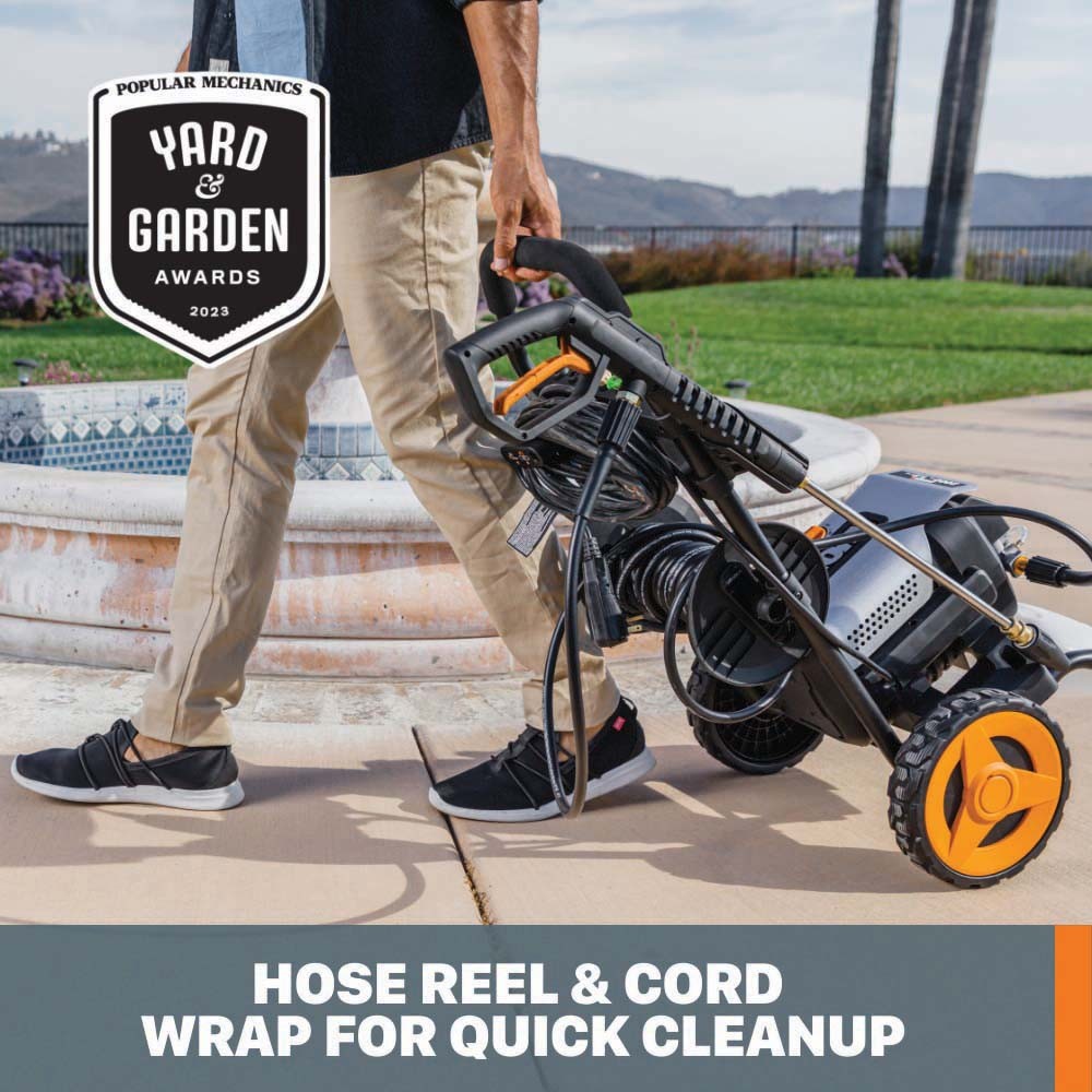 WG607 WORX 13 Amp Brushless 2000 PSI Electric Pressure Washer (1.2 GPM)