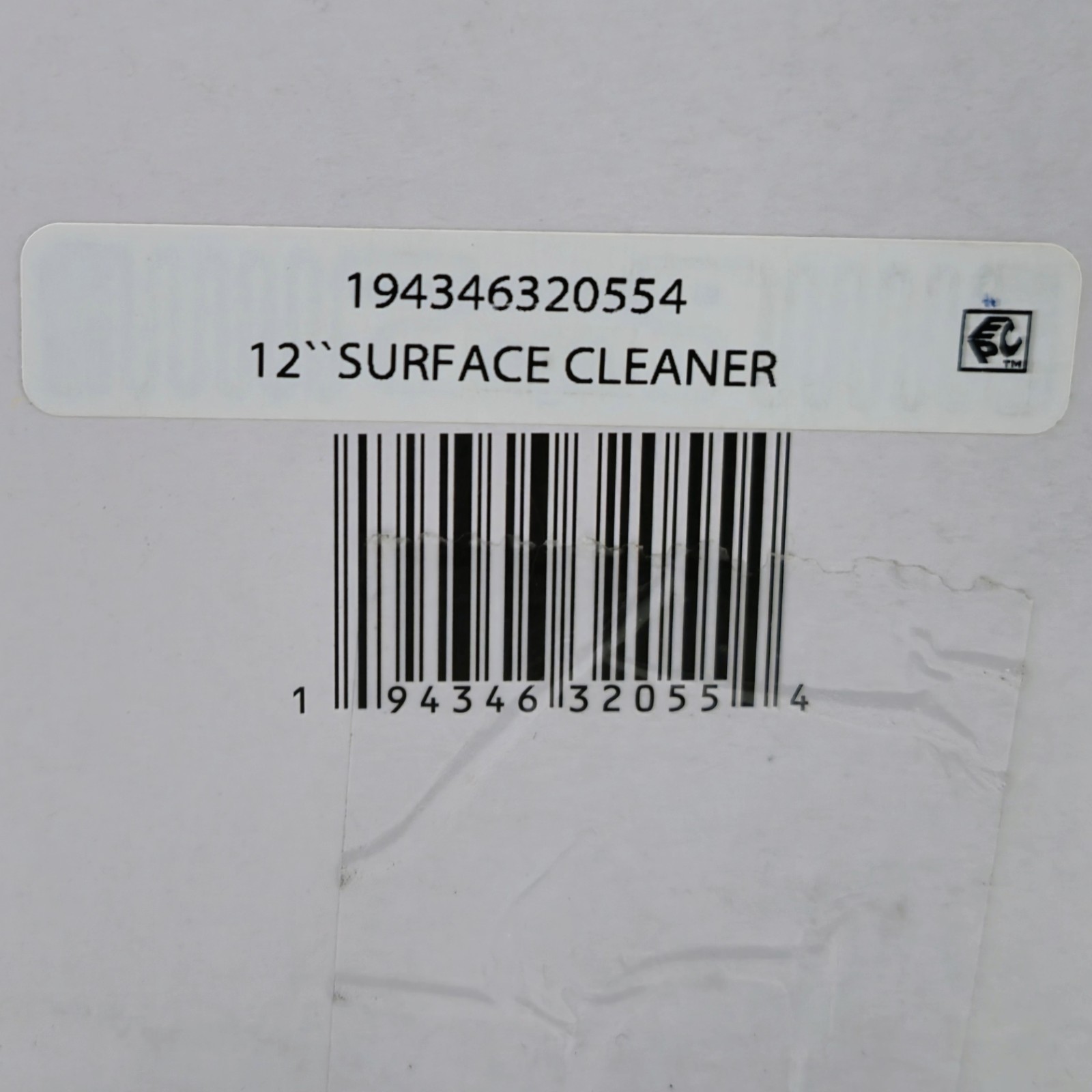 Hyper Tough 12 inch Surface Cleaner For Electric Pressure Washers 1/4″