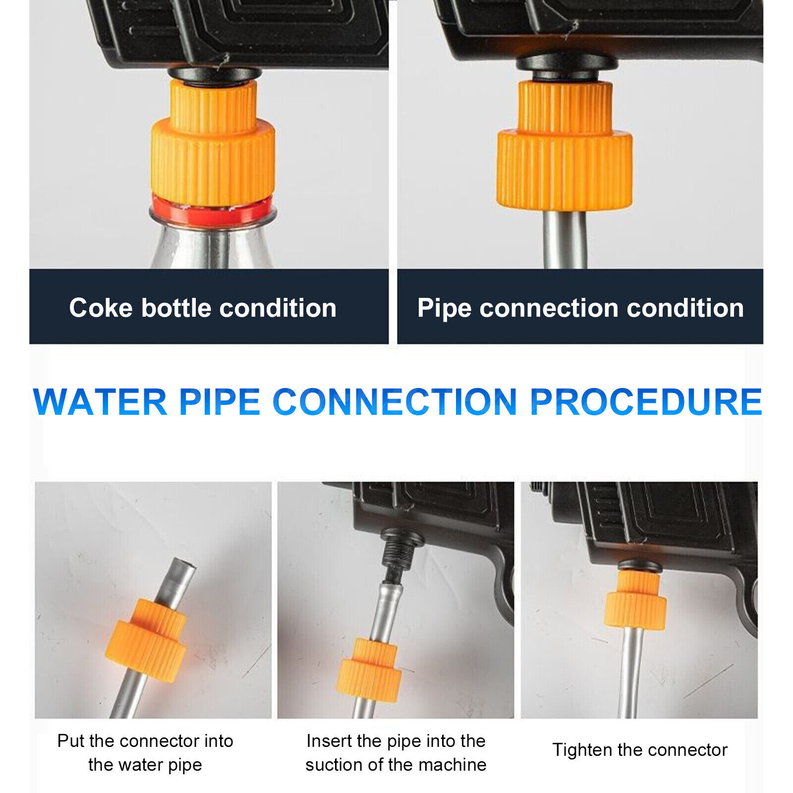 Cordless Electric High Pressure Water Spray Gun Portable Car Washer Cleaner Tool