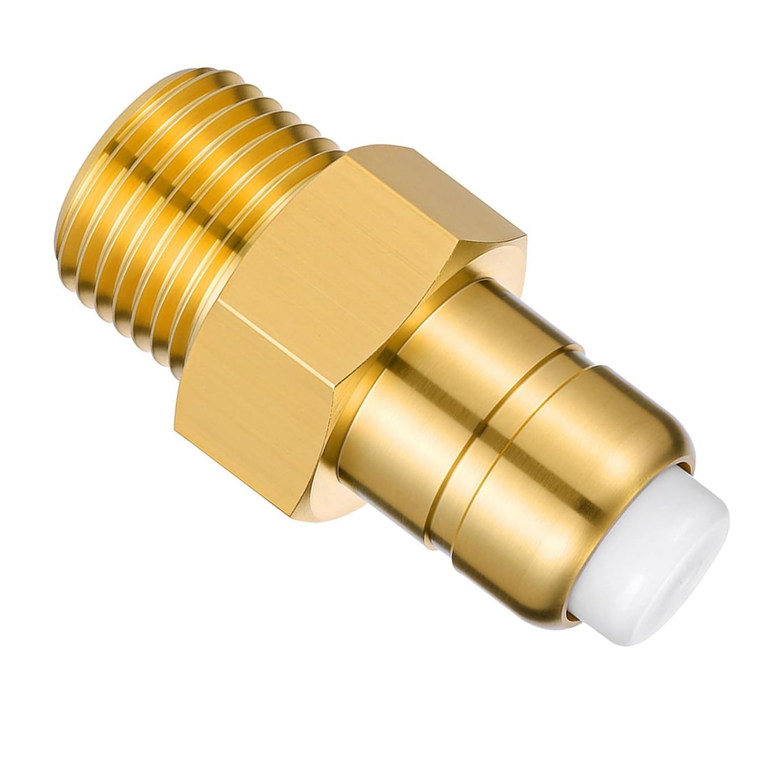 Brass Thermal Release Valve for Pressure Washer Pump, 1/4″ NPT Thermal Relief…