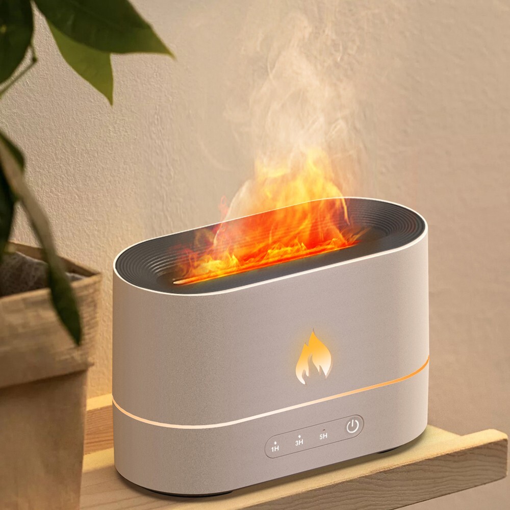 Aroma Humidifier Essential Oil Diffuser Grain Ultrasonic Air LED Aromatherapy US