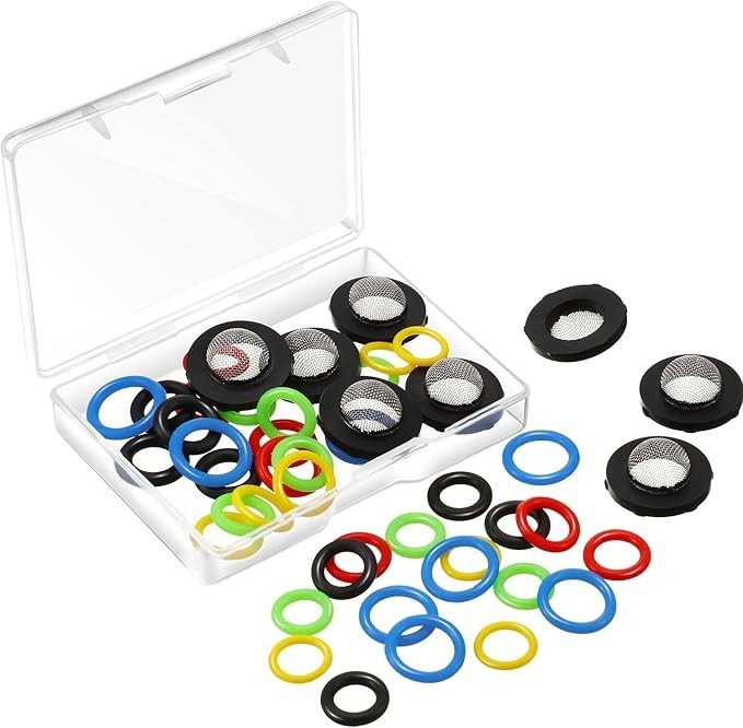 48Pc Pressure Washer Sealing O-Ring Power Pressure Washer Kit Pump Hose Gun Ring