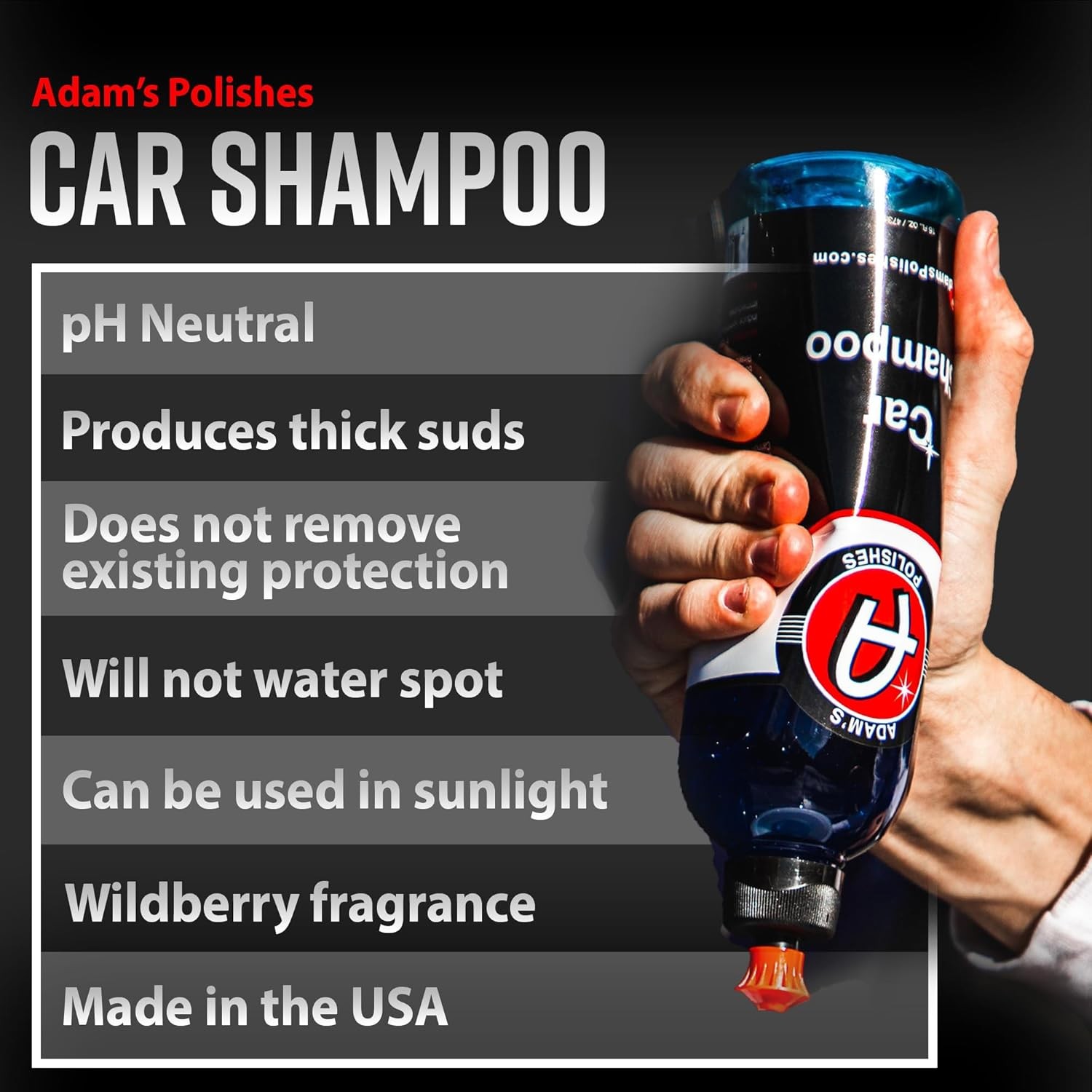 Car Wash Shampoo Gallon Safe Spot Free Detergent