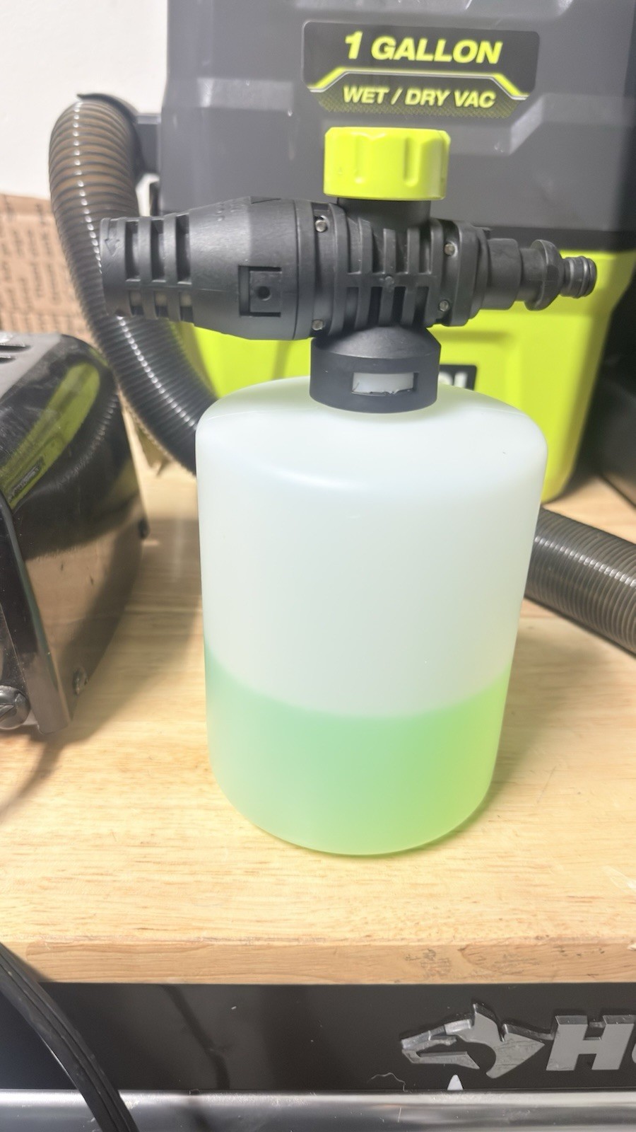 Ryobi Cold Water Pressure Washer With Foam Blaster Attachment In Great Condition