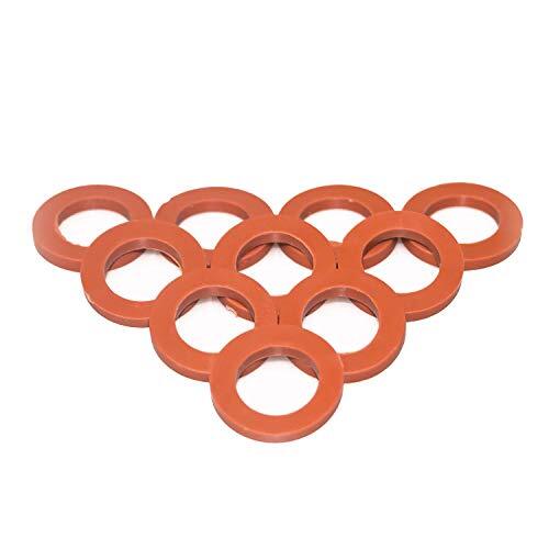 Garden Hose Washer Rubber Heavy Duty Red Rubber Washer Fit All Standard 3/4 I…