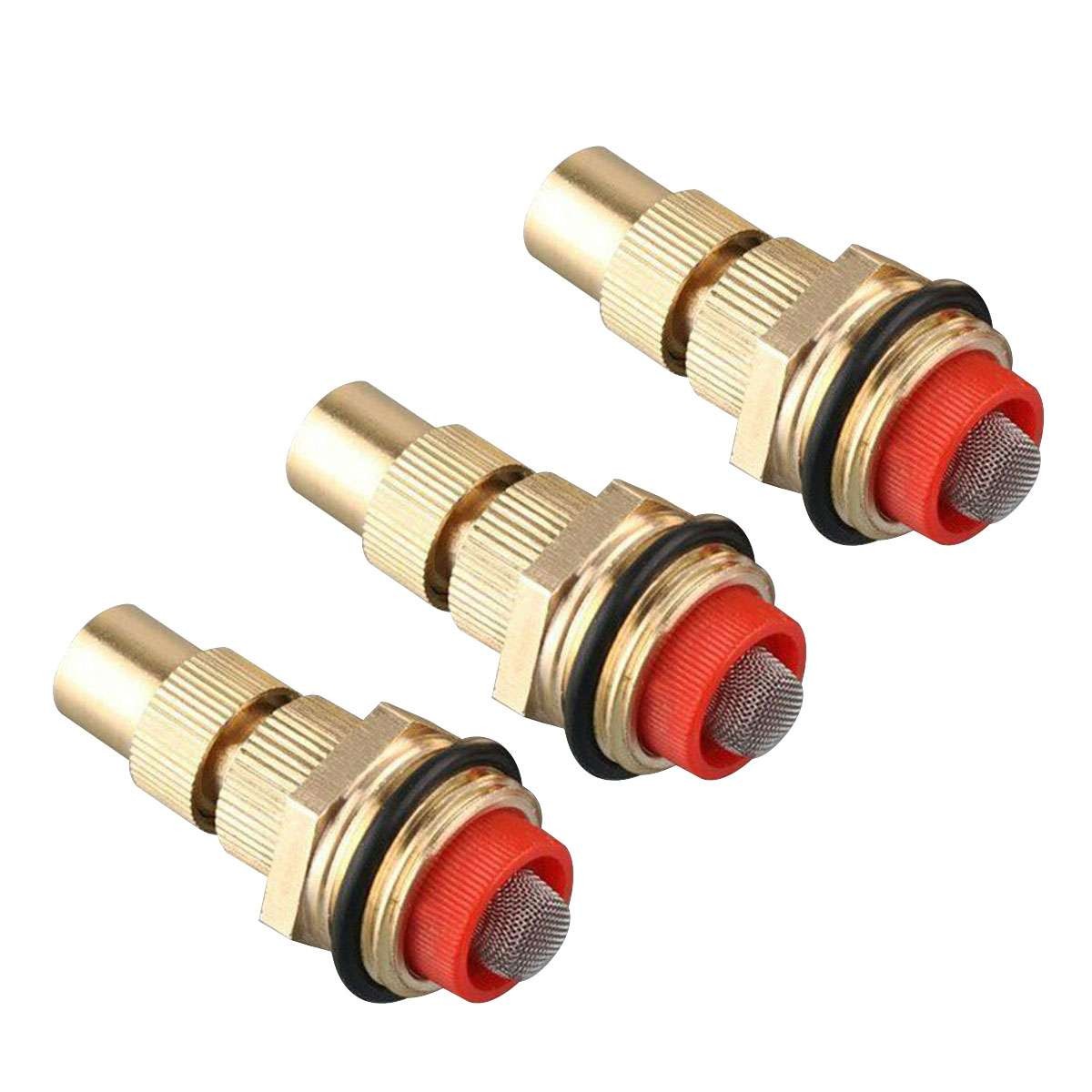 5PCS 1/2-inch Adjustable Spray Nozzle Atomizing Lawn Misting Sprinkler Gardening