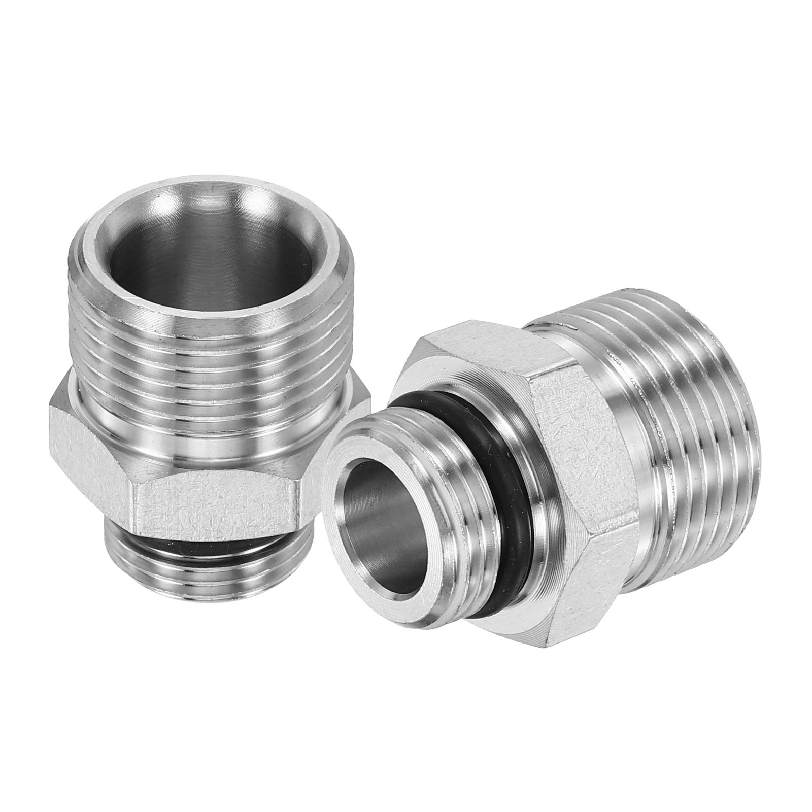 2Pcs Pressure Washer Adapter G3/8″ Male to M22 15mm Male Steel Fittings