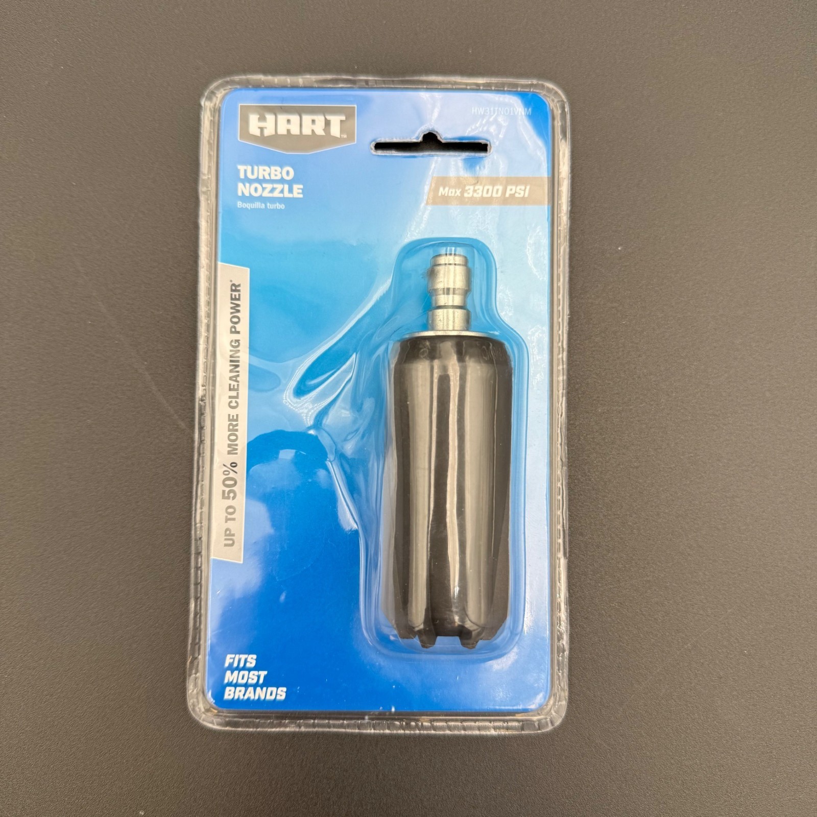 HART Turbo Pressure Washer Nozzle HW31TN01 3300 PSI 1/4″ Quick Connect