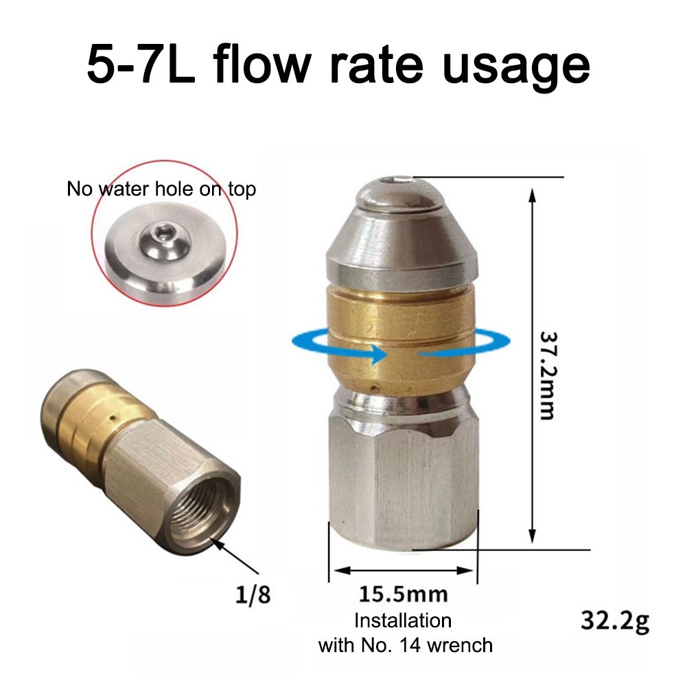For Karcher-Compatible 15m 20m Hose Set with Adapter 2 Connectors Raw Tape