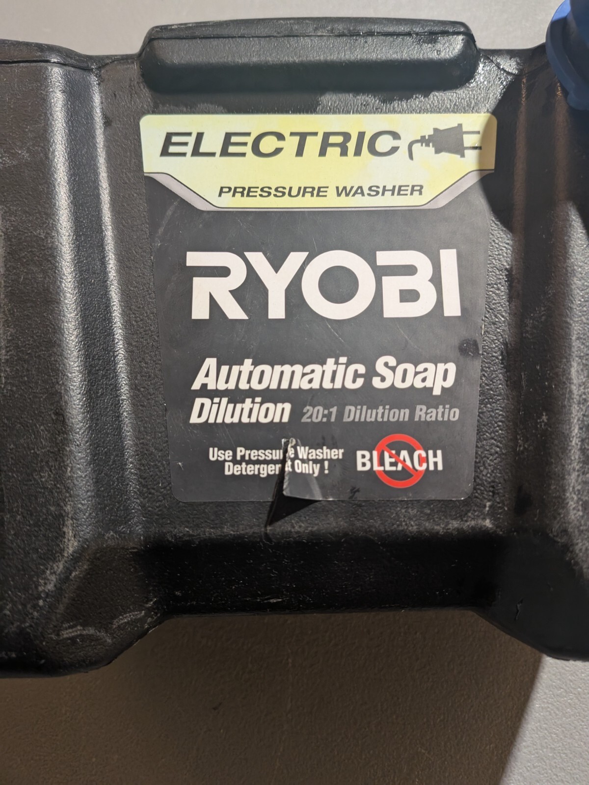 Ryobi RY142300VN 2300 PSI Pressure Washer – Soap Tank