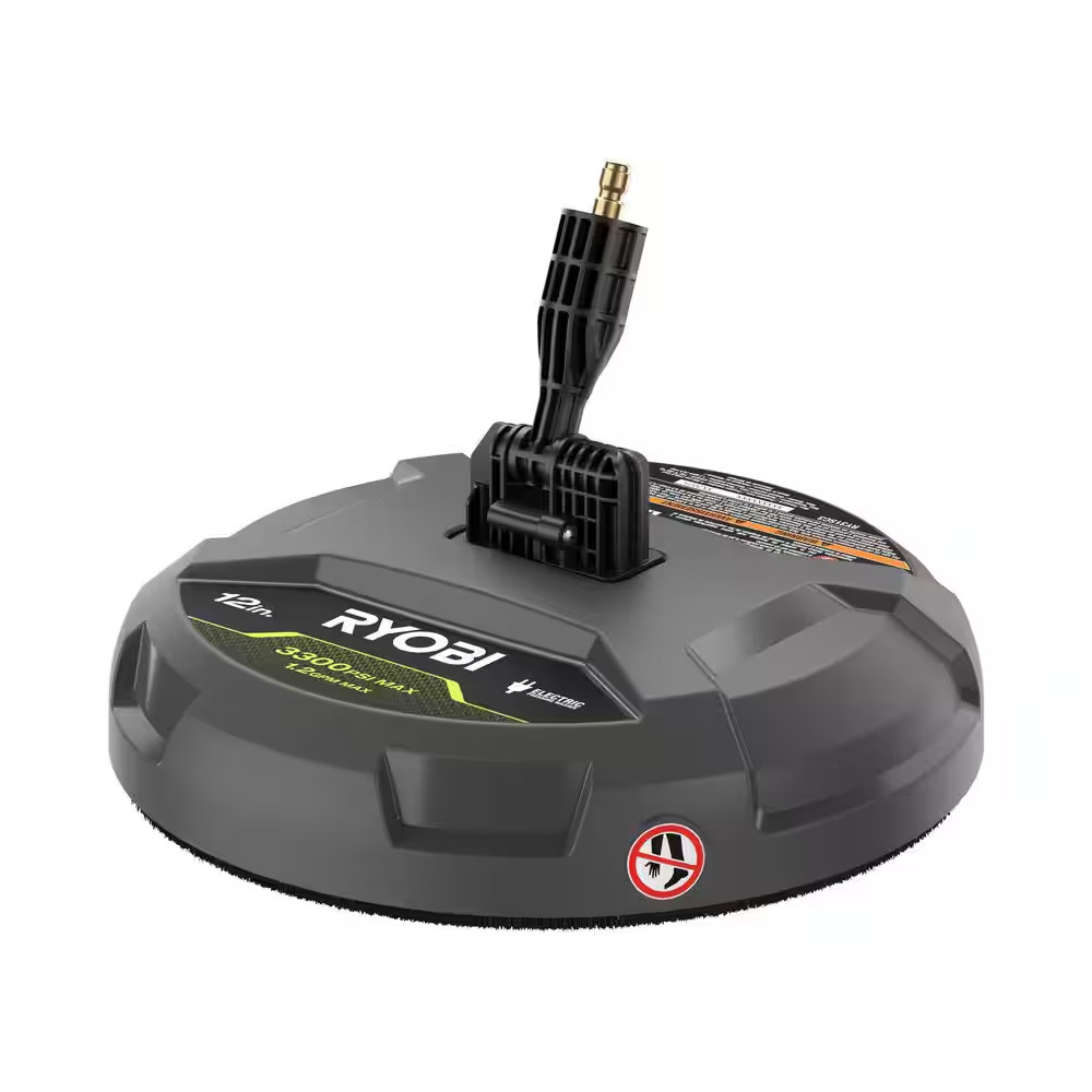 12 In. 3300 PSI Electric Pressure Washer Surface Cleaner