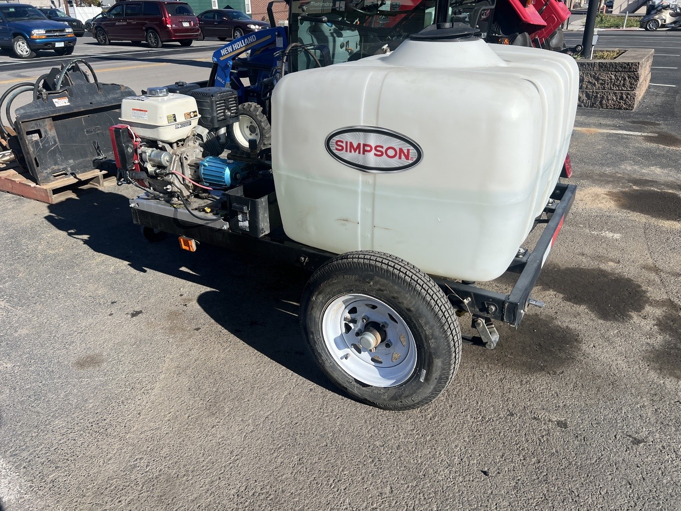 FNA GROUP SIMPSON MOBILE PRESSURE WASHER TRAILER