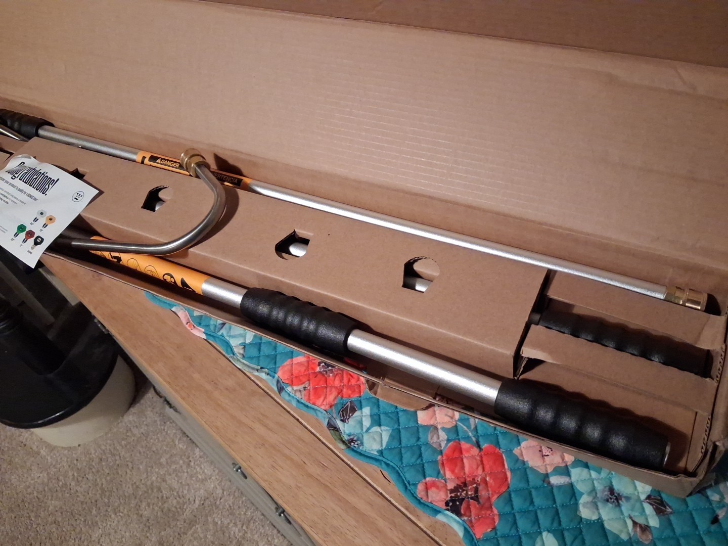 WESTINGHOUSE OPEN BOX PRESSURE WASHER EXTENSION WAND NEW IN BOX