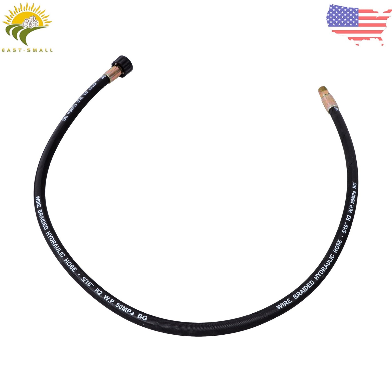 3/8″ X 50 FT High Pressure Washer Hose Reel for Water/Air/Oil Auto-Retractable