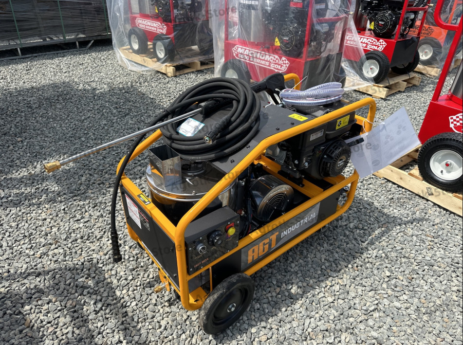 3000PSI Hot Water High Pressure Washer Machine 6.5 HP Diesel Burner Manual Start