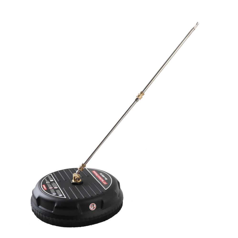 15″ Pressure Washer Surface Cleaner with 2 Extension Wand 4000PSI Pressure 1/4in