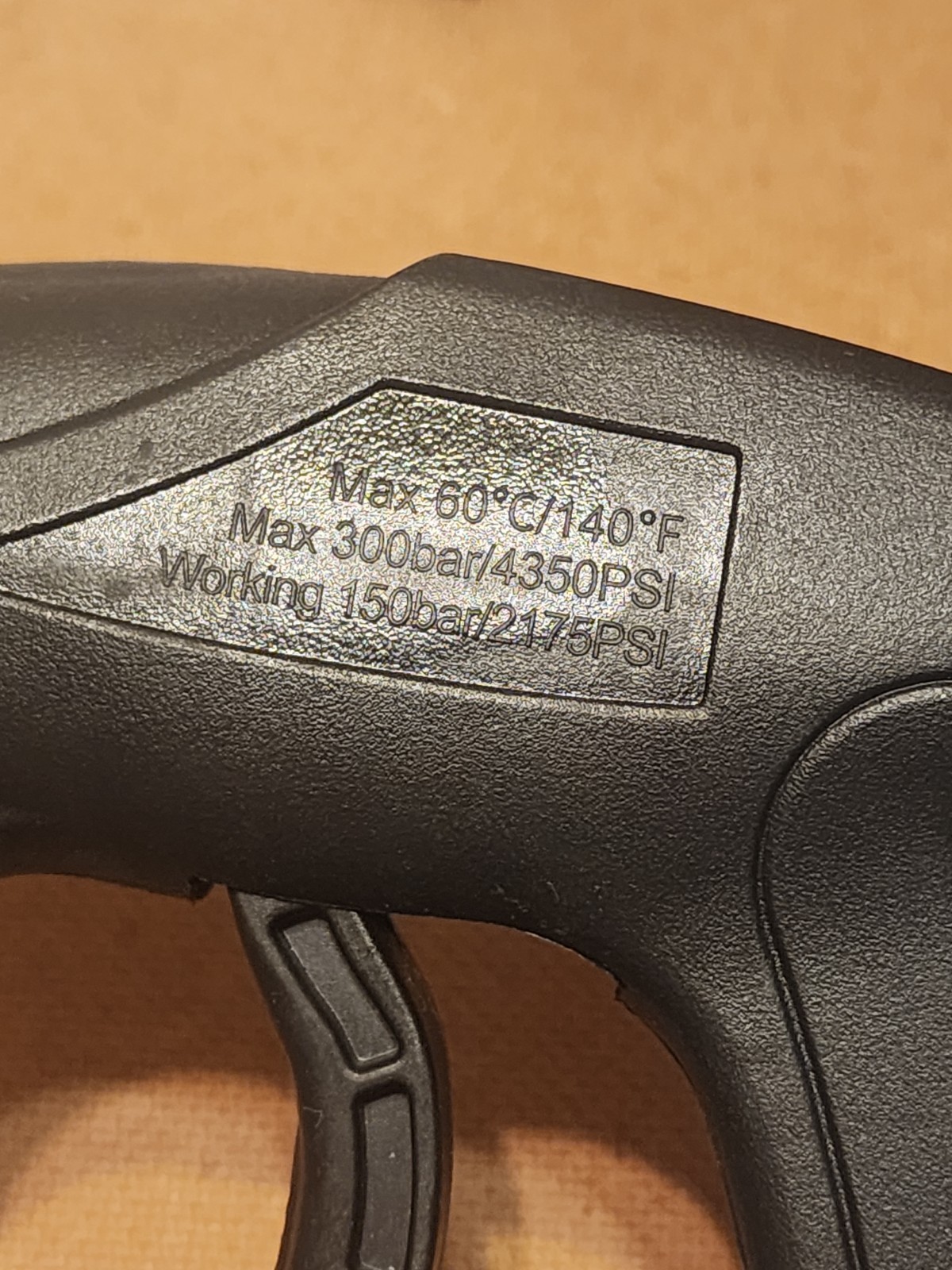 VEVOR Pressure Washer Trigger Spray Gun Model TSG3000 + PC10 Adapter 5000 PSI