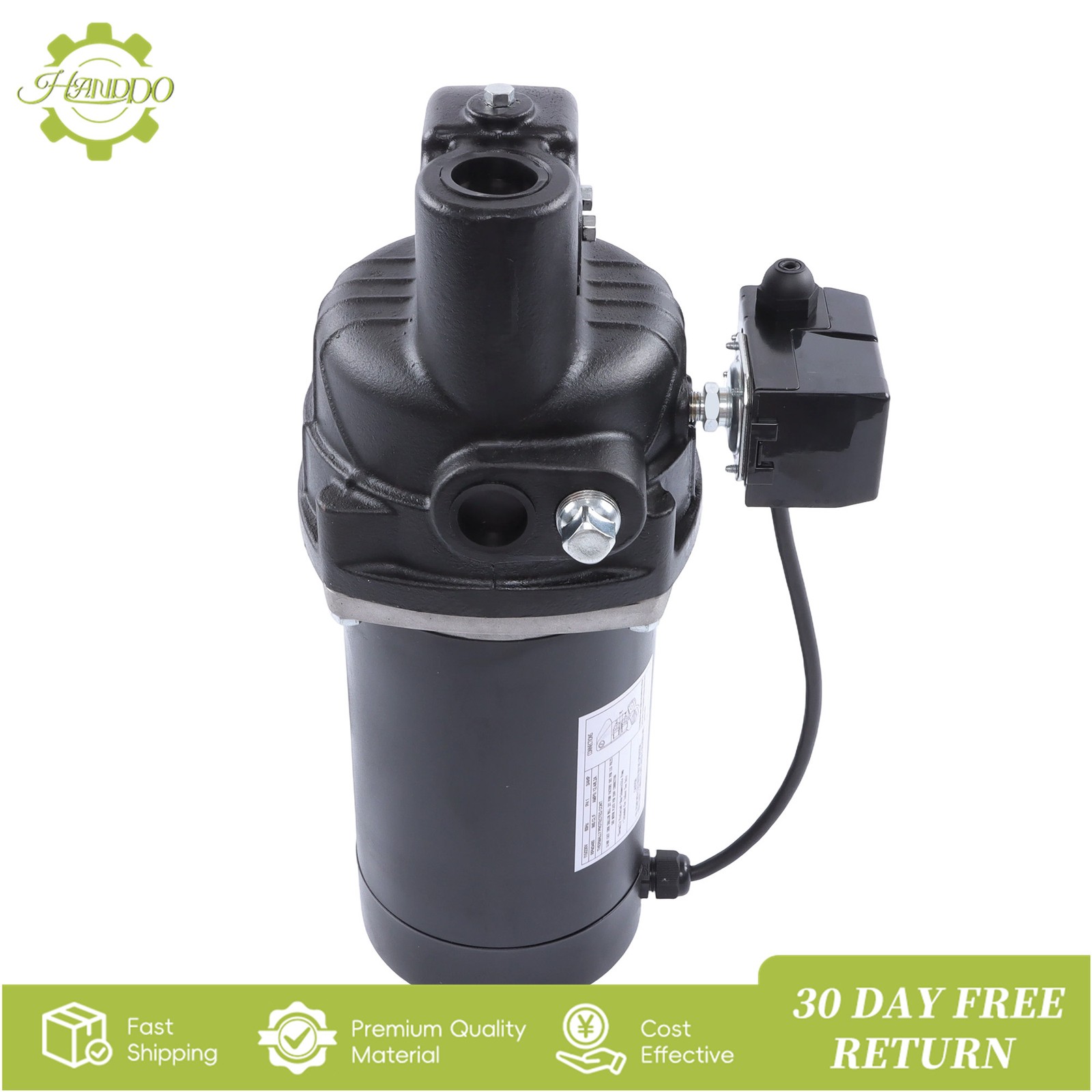 Shallow Well Jet Pump Cast Iron SWS75 3/4 HP 510 Gallons Per Hour 115/230V 1PH