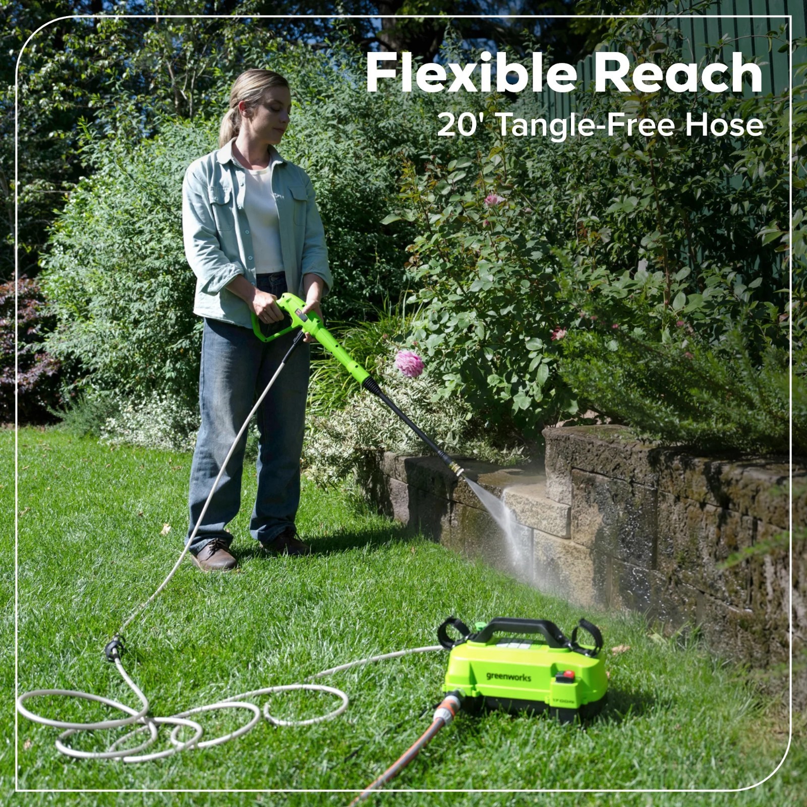 Greenworks 1700 PSI Ultra Compact 1.2 GPM Electric Pressure Washer