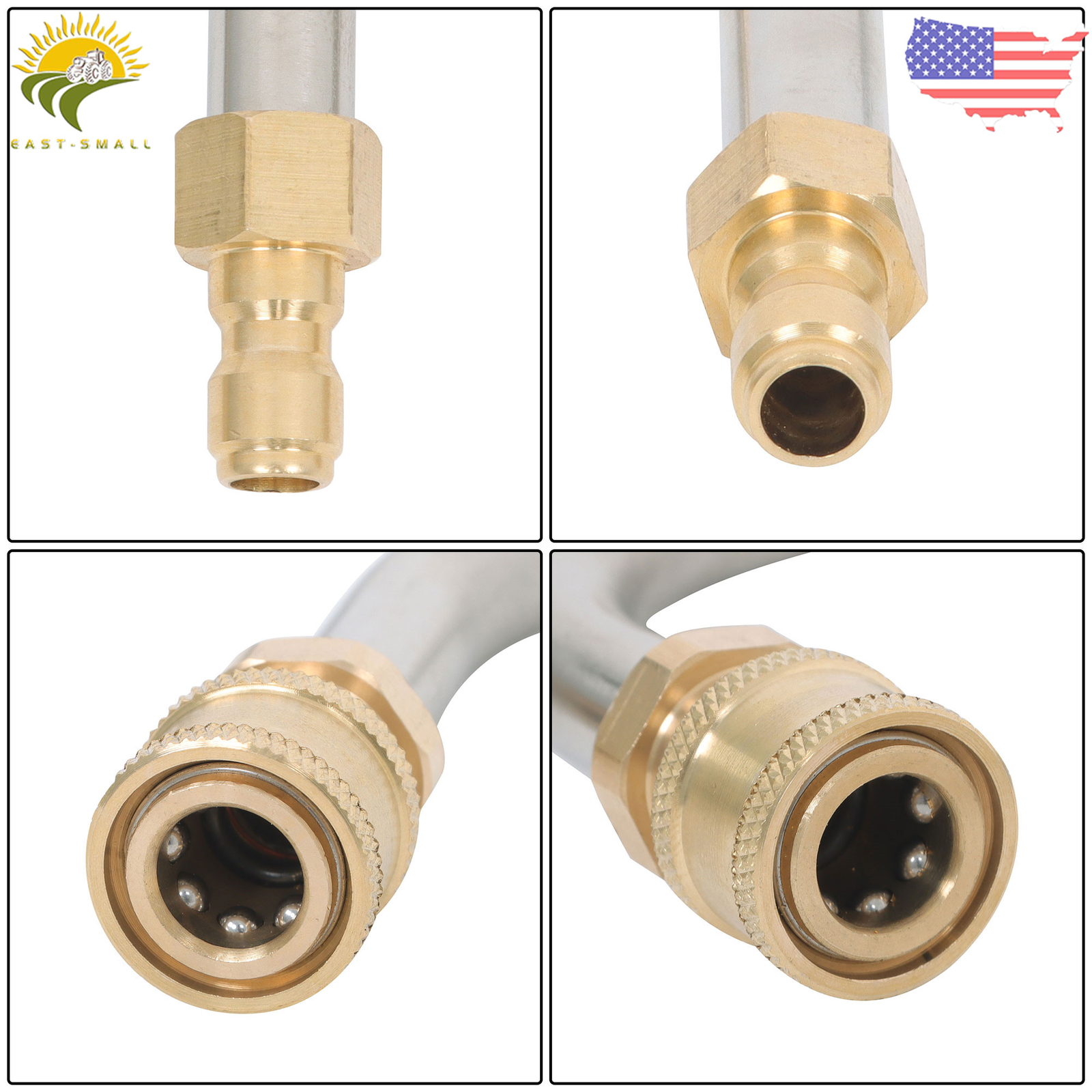 97 Inch Pressure Washer Extension Wand, Replaceable Upgraded Power Washer Lance