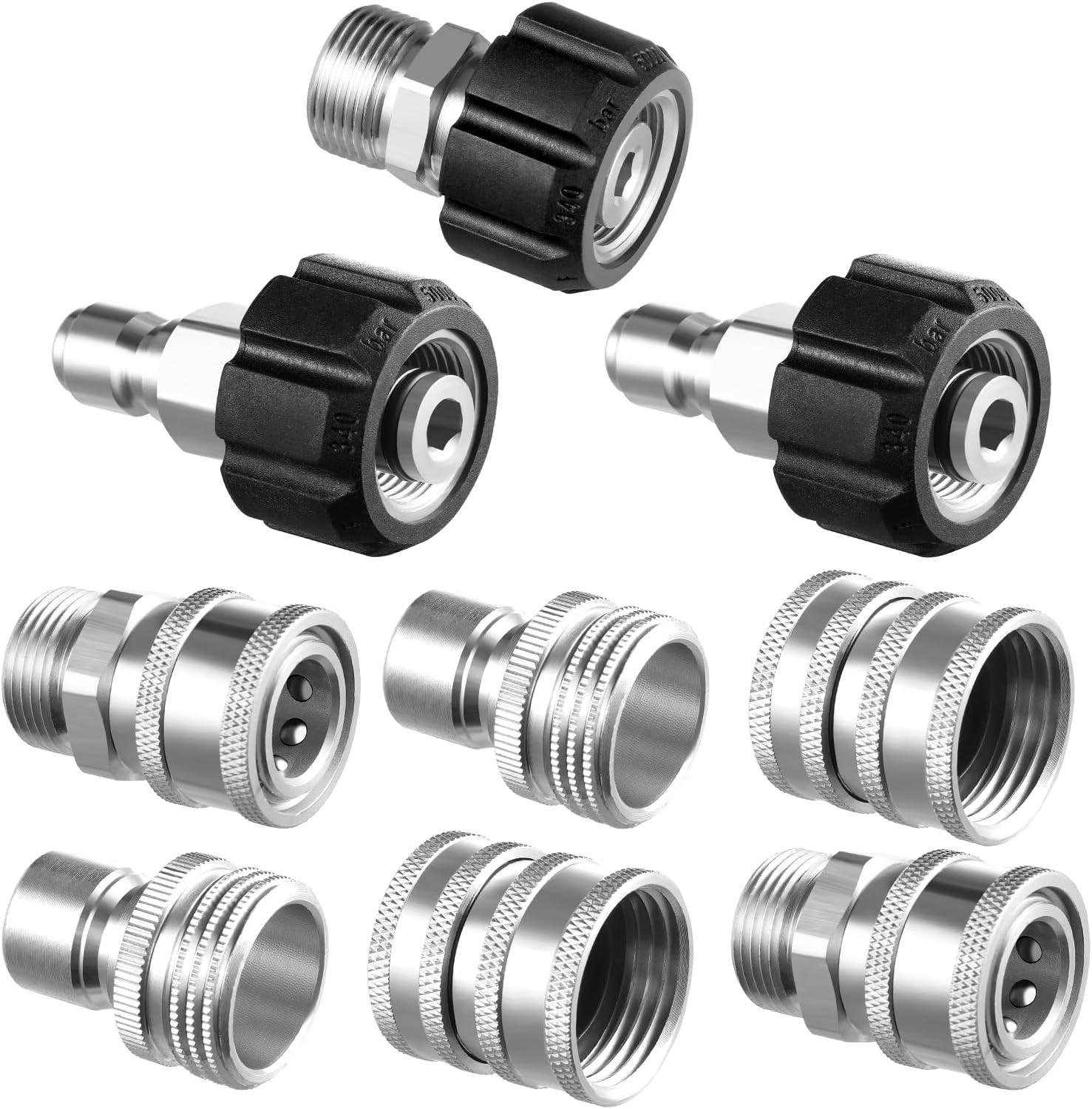 High-Quality Stainless Steel Quick Connect Swivel Set