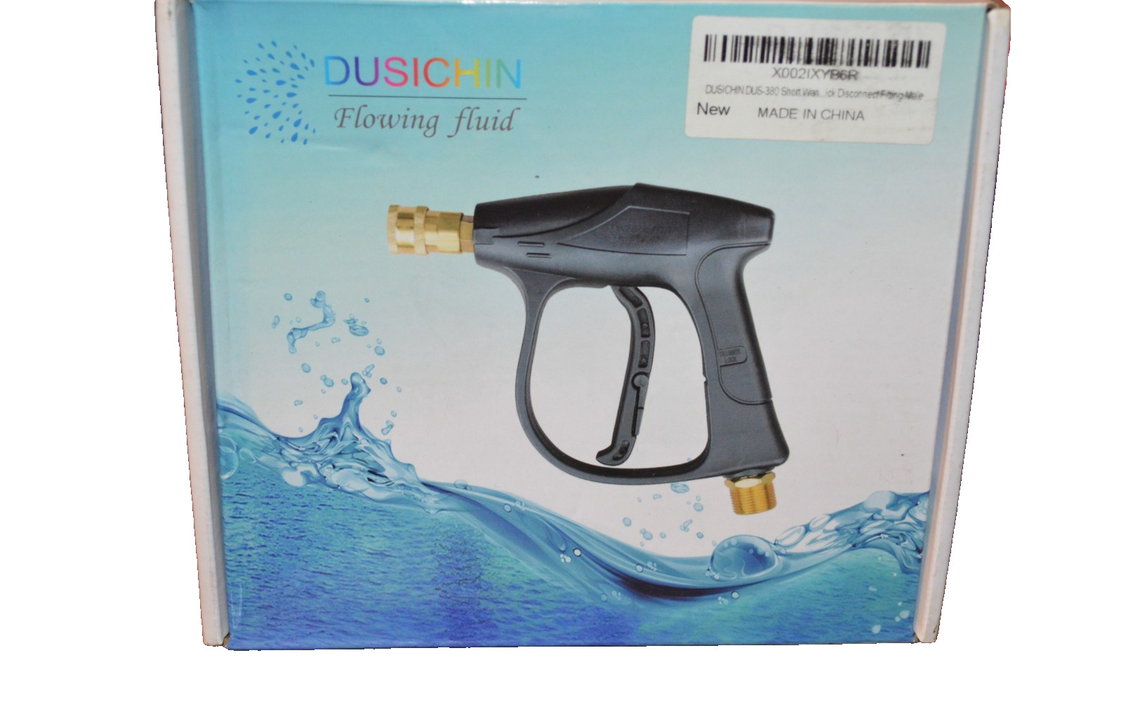 PSI High Pressure Washer Gun Car Wash Foam Spray includes 5 Nozzle