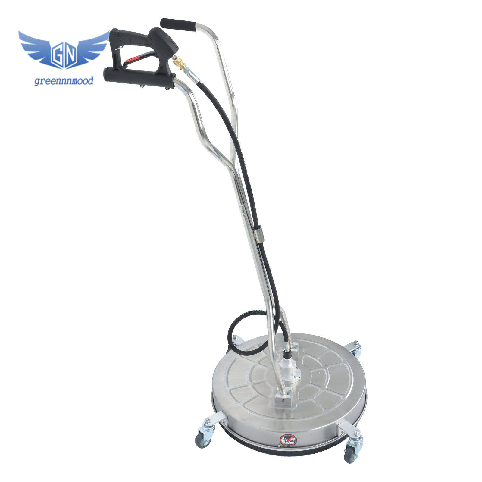 24″ Pressure Washer Surface Cleaner w/ Handles & Wheels Quick Connect