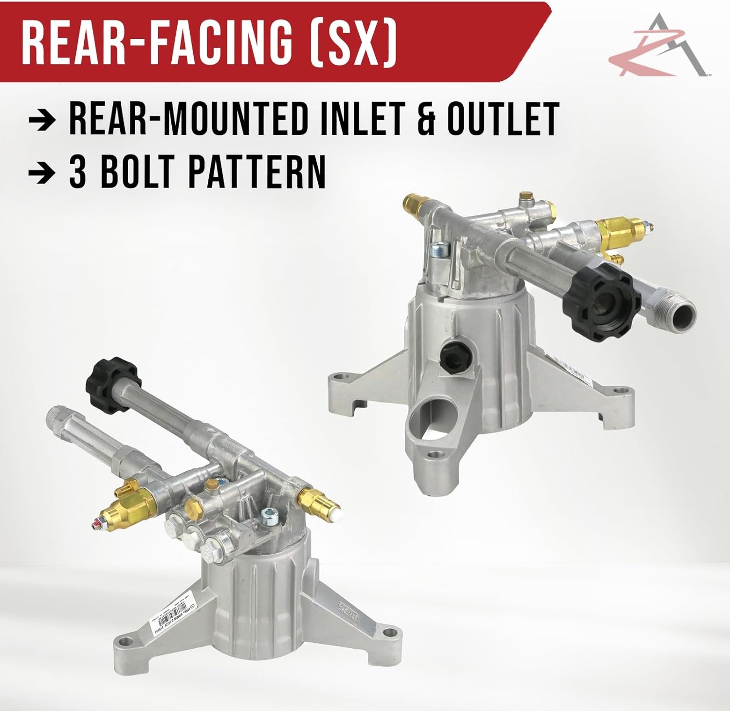 OEM AR Annovi Reverberi SRMW22G26-EZ-SX Rear-Facing or Left-Handed SX Pump
