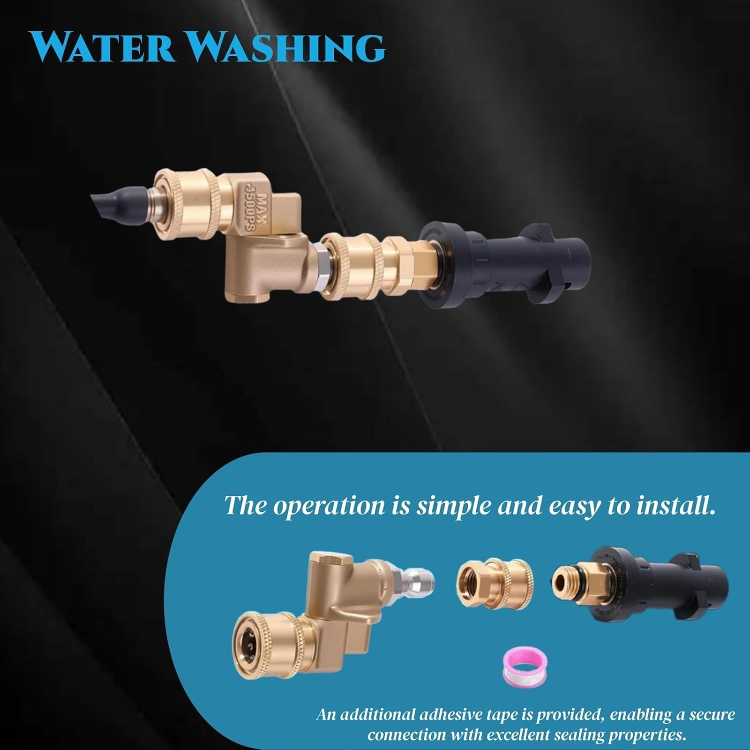 Radiator Cleaning Wand 40-inch Radiator Genie Water Air Cleaner Tool