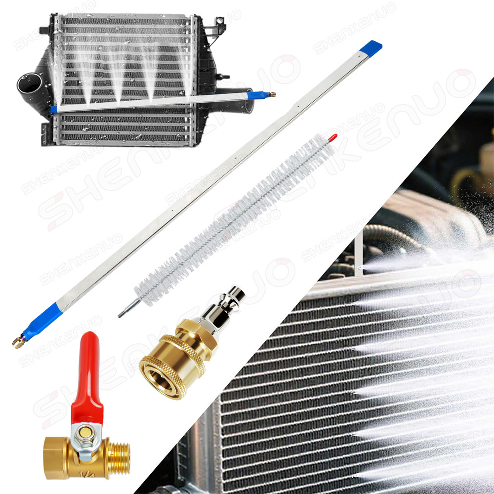 Cleaner Tool Portable Radiator Cleaning Wand Radiator Flush for Cars Trucks RVS