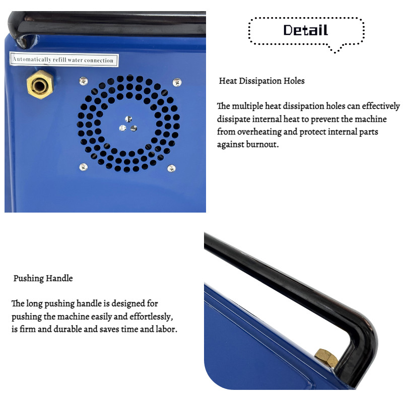 220V Industrial Steam Cleaner High Pressure Steam Car Cleaning Machine 6-13 Bar