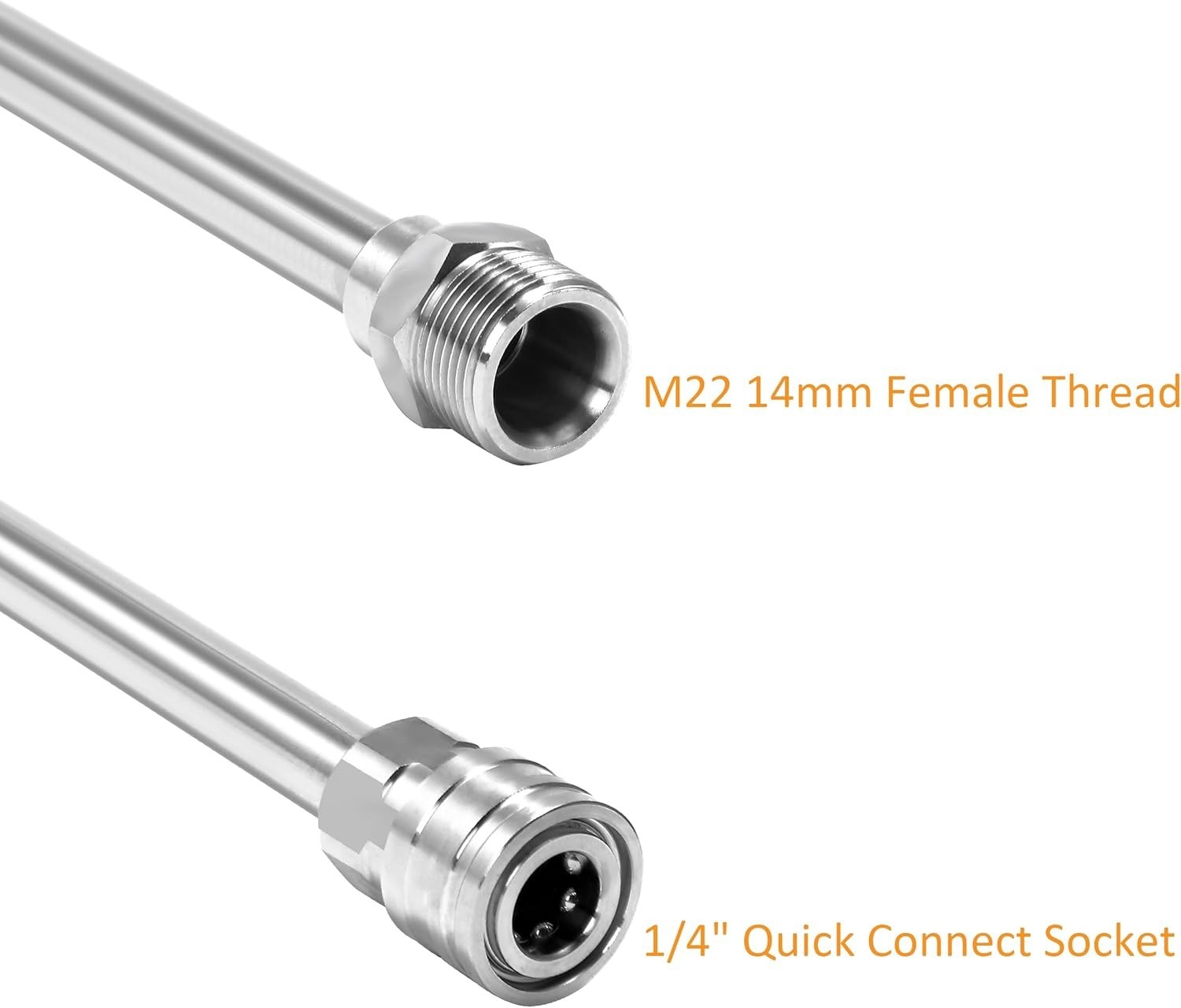 Stainless Steel Extension for Pressure Washer