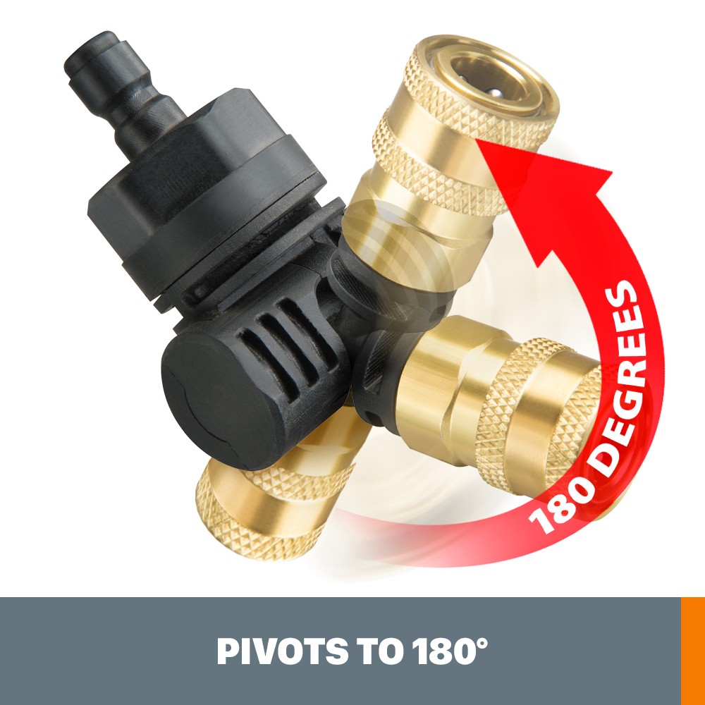 WORX WA4039 Hydroshot Pivoting Quick Connect Adapter