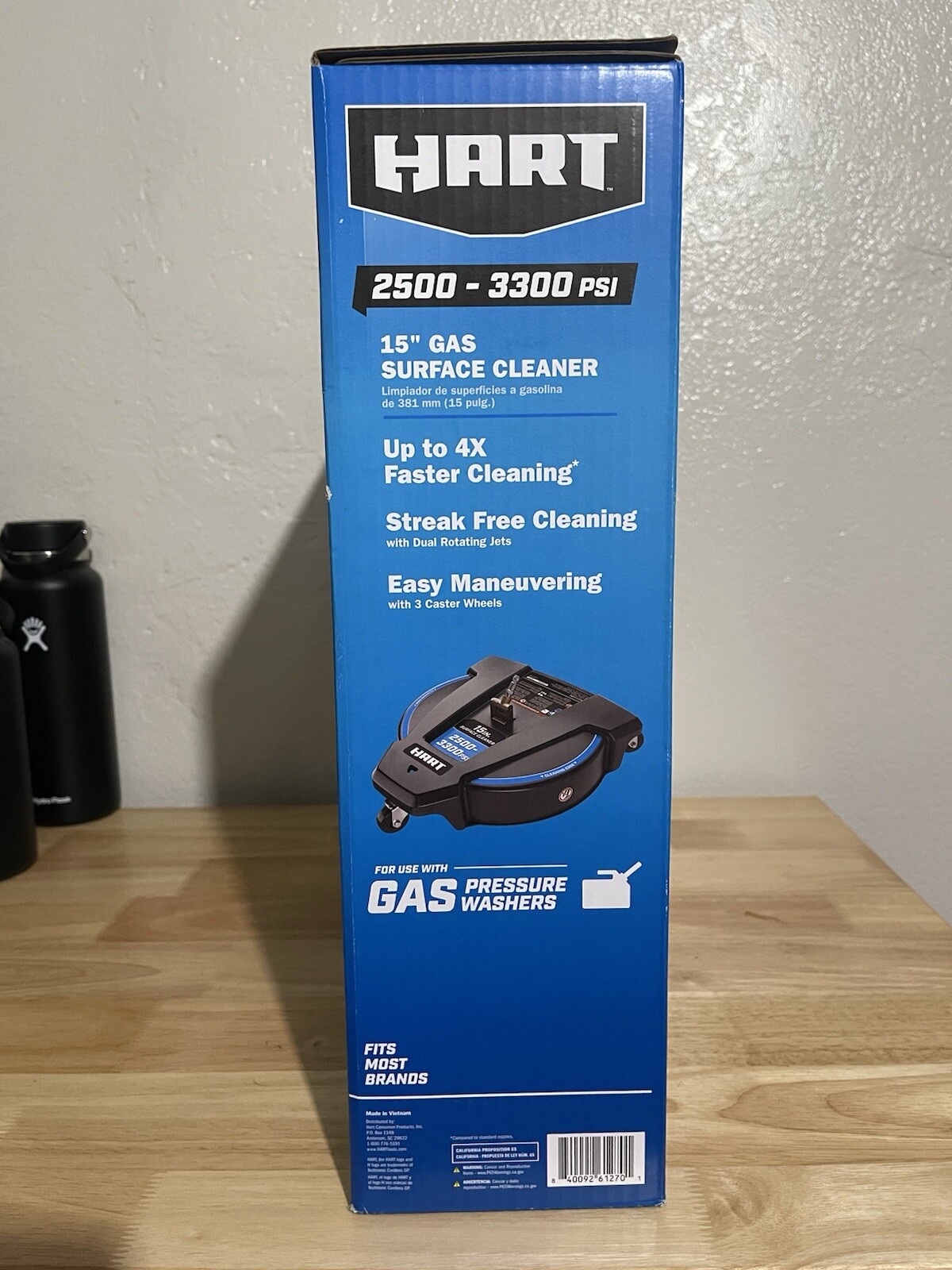 Hart 15 Inch Gas Surface Cleaner 2500 – 3300 PSI