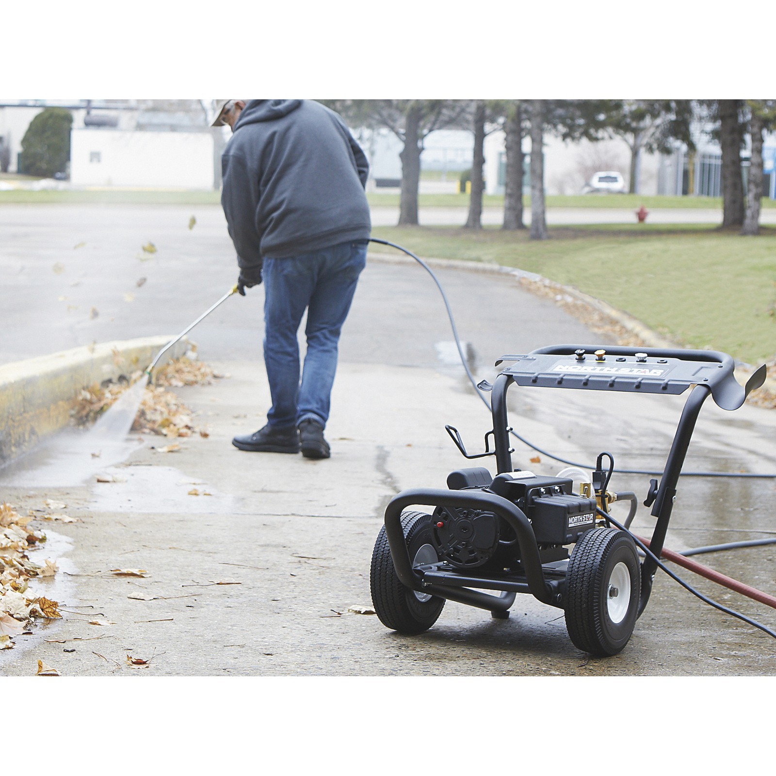 NorthStar Electric Cold Water Total Start/Stop Pressure Washer, 2000 PSI, 1.5