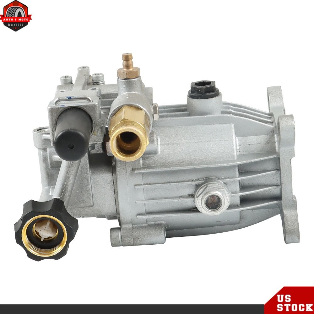 2.5 GPM 3000 PSI Universal Pressure Washer Pump 3/4 HorizShaft MAX Oil Sealed US