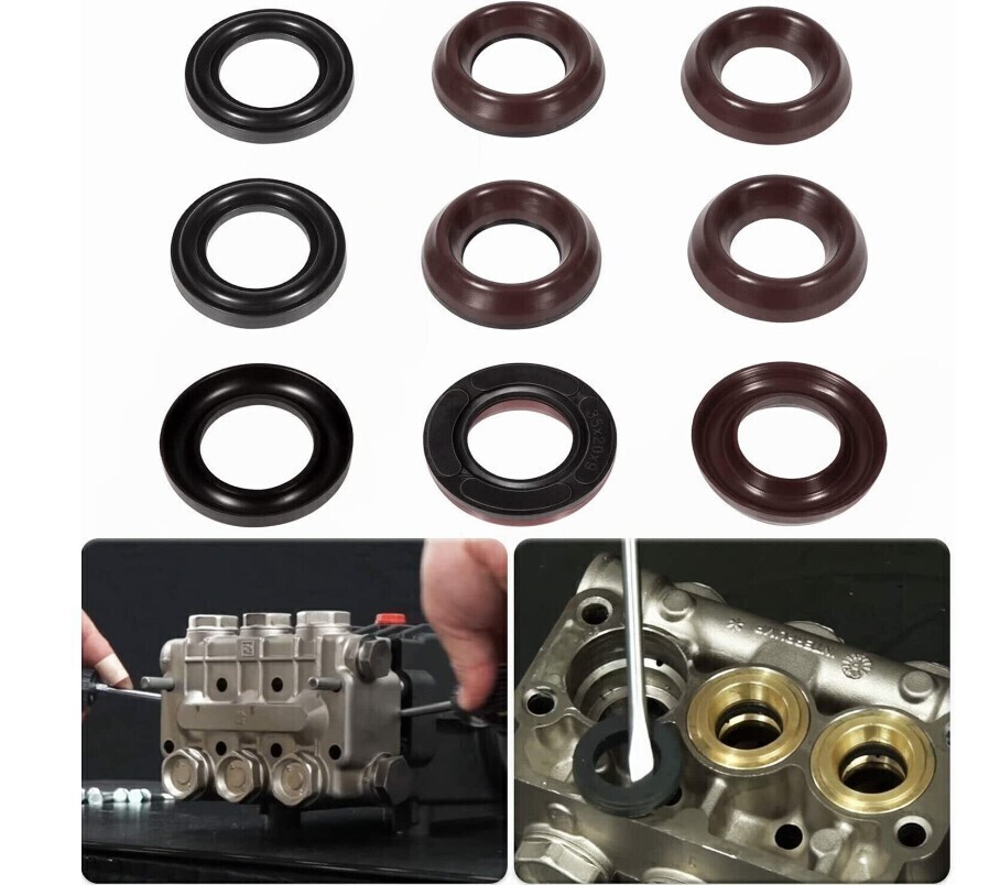 Fits General Pump Kit 69 PACKING KIT 20mm Repair Kit fits GP K69 Interpump Italy