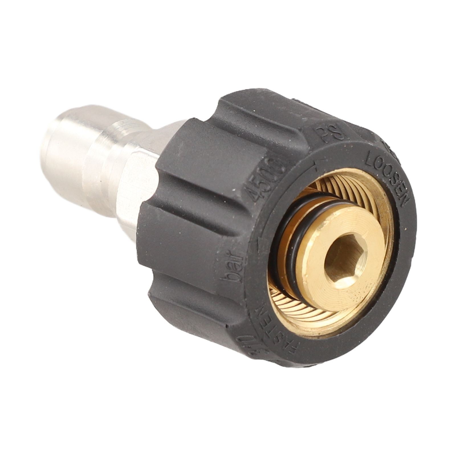 Black Sliver Quick Connector High Quality Quick Connector 1/4 3/8 Inch